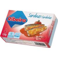 Sardinas en tomate RIBEIRA, lata 120 g