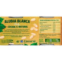 Alubia blanca baby GVTARRA, pack 2x120 g