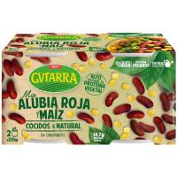 Alubia roja-maíz GVTARRA, pack 2x120 g