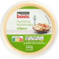 EROSKI BASIC hummusa, terrina 240 g