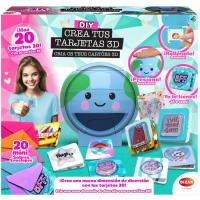 Juego Crea Tus Tarjetas 3D, edad rec: +6 años BIZAK