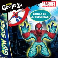 Figura Marvel Glow Surge Spiderman, edad rec: +4 años GOO JIT ZU