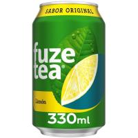 FUZE TEA te freskagarria limoiarekin, lata 33 cl