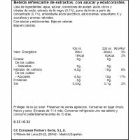 FUZE TEA te freskagarria limoiarekin, lata 33 cl