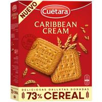 Galleta Caribbean Creme CUÉTARA, caja 680 g