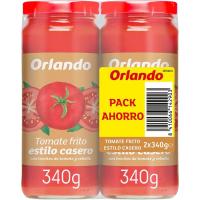 Tomate frito casero ORLANDO, pack 2x340 g