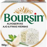 Queso cremoso con ajo y finas hierbas BOURSIN, tarrina 150 g