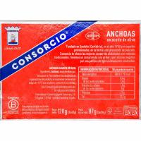 Anchoa en aceite de oliva CONSORCIO, pack 3x29 g