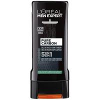 Gel pure carbon 5n1 L¿OREAL MEN EXPERT, bote 400 ml