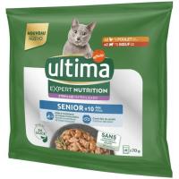 Alimento húmedo gato esterilizado senior ULTIMA, paquete 280 g