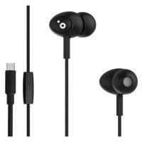 Auriculares boton tipo C negros BEATCBK, SUNSTECH