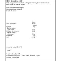 CANTERO DE LETUR Bio ardi jogurta, terrina 125 g