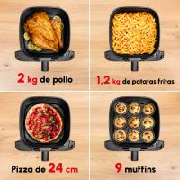 MOULINEX EZ855H Easy Fry Mega aire frijigailua, 7,5 litro