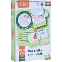 Baserriko Animaliak, Puzzle parekatu eta ikasi, 3-5 urte FALOMIR