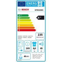 BOSH WTW83200ES kondentsazio lehorgailua bero ponparekin, 8 kg