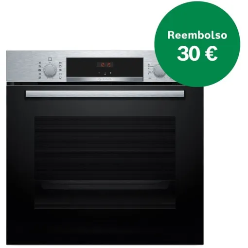 Horno multifunción 71litros con limpieza por Aqualisis  HBA514ES3 BOSCH