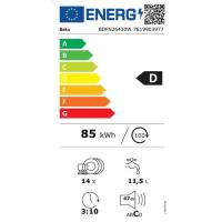 BEKO BDFN26430W ontzi-garbigailua