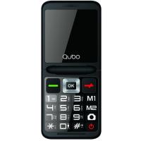 QUBO X-10 telefono mugikor libre beltza