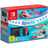 Consola NINTENDO SWITCH neon con switch sports con 12 meses switch online