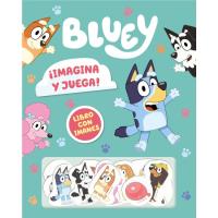 Bluey libro juguete: ¡Imagina y juega! Libro con imanes, Infantil