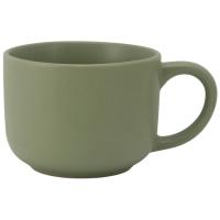 Taza Jumbo verde, grés, 630 ml KASA, Ø12x8,9 cm