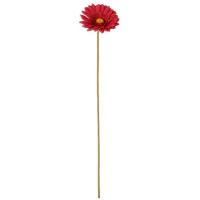 Tallo artificial de Gerbera roja KASA, Ø2x55 cm