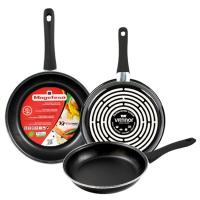 Sartén de acero esmaltado, apta para todo tipo de cocinas MAGEFESA, set Ø20 -22 y 26 cm