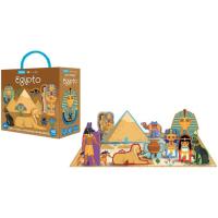 Box Egipto: Libro + Puzle + 10 figuritas con siluetas, Infantil