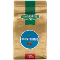 Café en grano descafeinado BAQUE, paquete 400 g