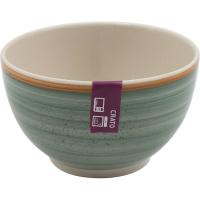 Bol o taza de sopa verde Crato KASA, Ø14,3 cm x alto 8,6 cm