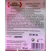 Jamón cocido a la trufa FERRARINI, sobre 100 g