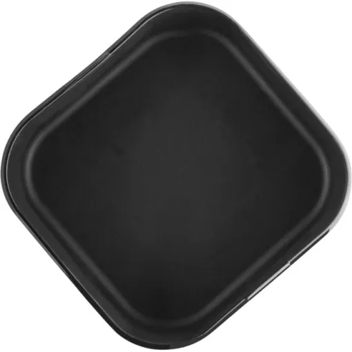 Molde de silicona cuadrado, ideal para freidora de aire IBILI, 20x20x7 cm
