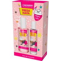 Set para mujer duplo fresa y nata CARAVAN, pack 1 ud