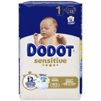 DODOT SENSITIVE pixoihala 2-5 kg, 1 neurria, paketea 58 ale