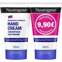 Crema de manos concentrada NEUTROGENA, pack 2x75 ml