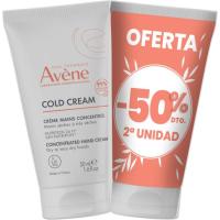 Crema de manos concentrada AVÉNE COLD CREAM, pack 2x50 ml