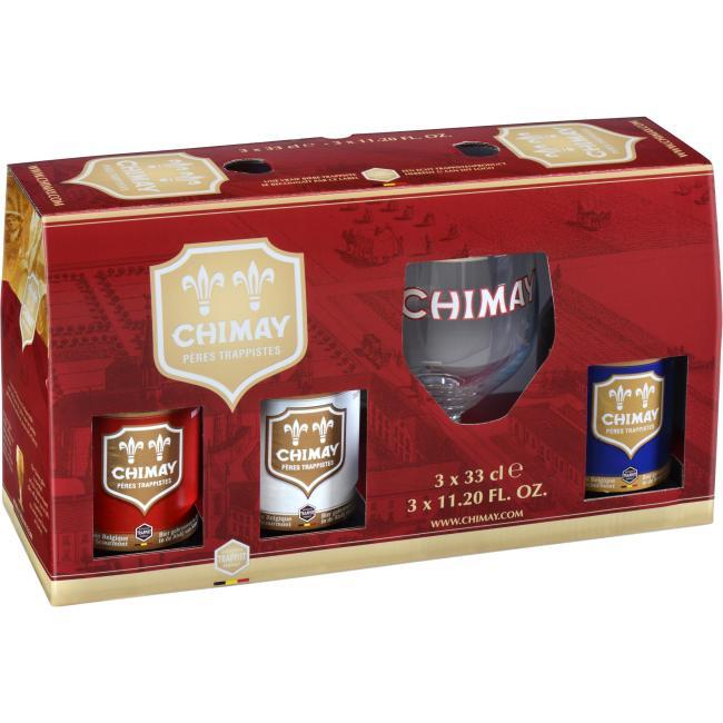precios Cerveza Chimay, Pack 3X33 Cl + Copa en Eroski