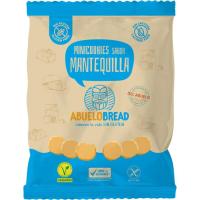 Minicookies sabor mantequilla s/ gluten ABUELOBREAD, bolsa 130 g