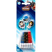 Velas DC Comics VAHINÉ, blister 15 uds