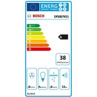 Campana telescópica 60 cm acero inoxidable DFS067K51 BOSCH