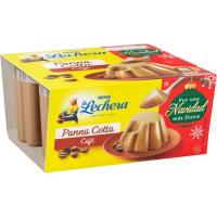 Panna cotta con café LA LECHERA, pack 4x100 g