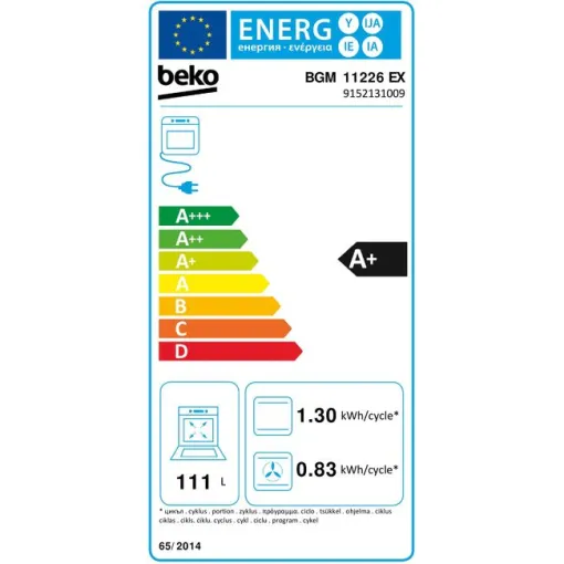 Cocina a gas 6 fuegos BGM 11226 EX BEKO