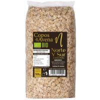 Copos de avena bio NORTE Y SUR, bolsa 500 g