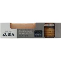 Foie gras pato entero+mermelada de mango ZUBIA, caja 120 g