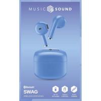 Auriculares de botón TWS azules, bluetooth, Music Sound Swag CELLULAR LINE