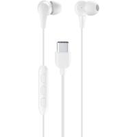 CELLULAR LINE In Ear Music Sound botoi entzungailu zuriak, mikrofonoa, USB-C