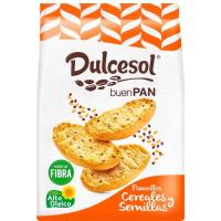 Panecillos multicereal DULCESOL, bolsa 200 g