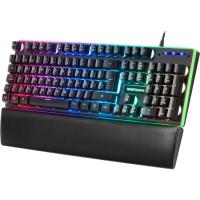 Teclado gaming con cable, negro, iluminación FRGB, MK320 MARS GAMING