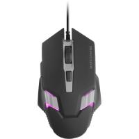 Ratón gaming optico con cable, negro, iluminacion FRGB, MM024 MARS GAMING