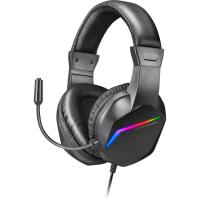 Auriculares gaming con micrófono, iluminacion FRGB, MH122 MARS GAMING